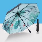 8-Rib Automatic Compact Travel Umbrella