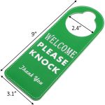 Hotel PU Leather Please Do Tot Disturb Sign