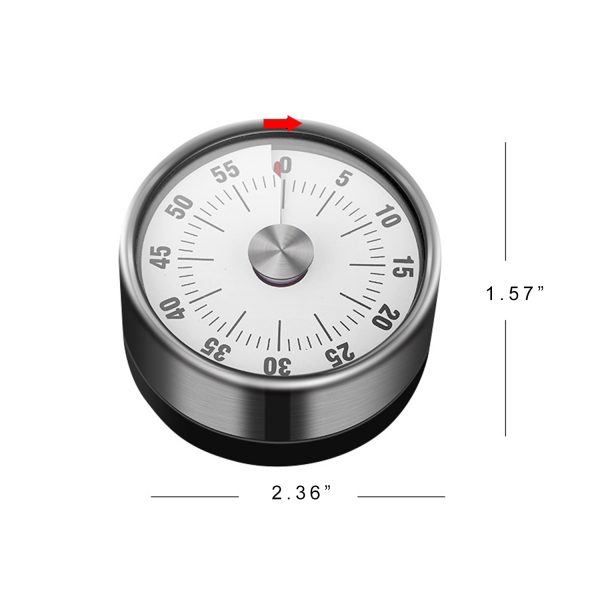 Magnetic Stainless Steel Kitchen Alarm Timer