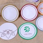 Full Color Customized Absorbent Paper Coaster