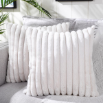 Faux Fur Plush Decorative Pillow