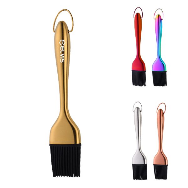 Stainless steel barbecue brush