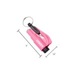 Mini Whistle Window Breaker Keychain Lifesaving Hammer