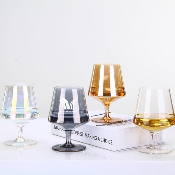 Lead Free Crystal Brandy Glasses