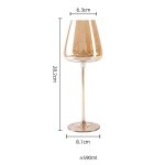 Crystal Wine Glass For Wedding Party