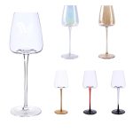 Small Capacity Crystal Red Wine Glasses