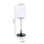 Small Capacity Crystal Red Wine Glasses