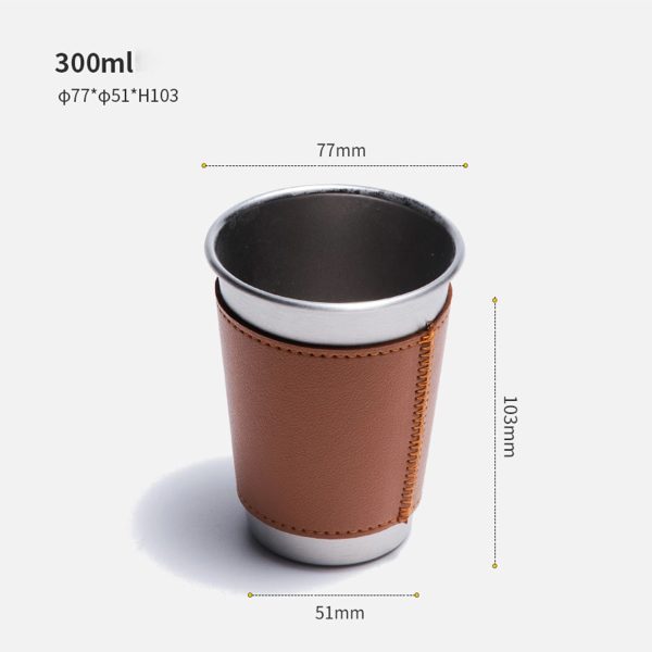 Stainless Steel Beer Cup With Sleeve