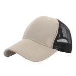 Mesh Back Cotton Baseball Hat