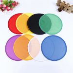 Foldable Flying Disc Fans Set With Folding Pocket