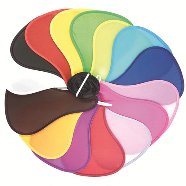 Advertising Folding Fan Foldable Flying Disc