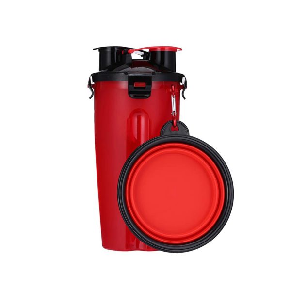 Portable Pet Food Container Water Bottle For Travelling