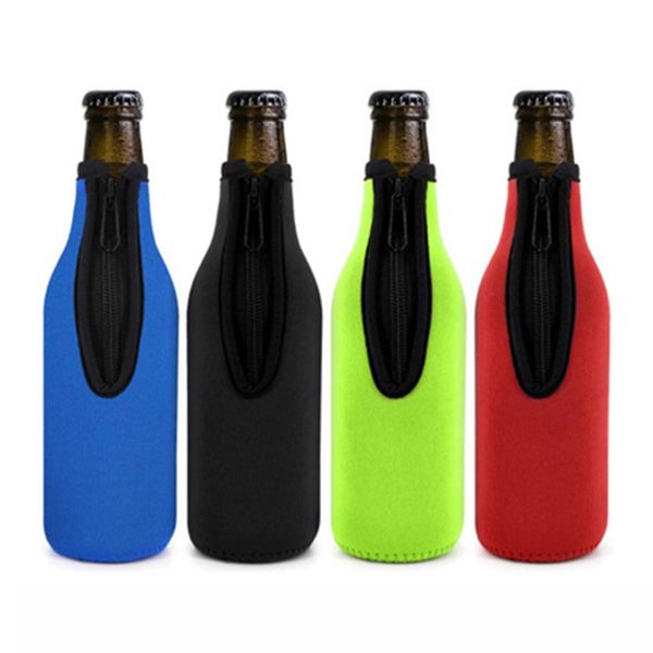 Beer Insulator Sleeve Different Color Bottle Cover