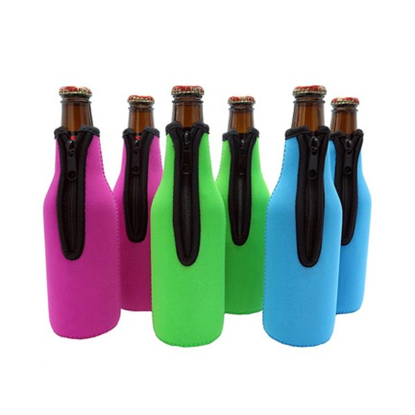 Beer Insulator Sleeve Different Color Bottle Cover