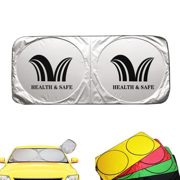 Automotive Window Sunshades With Storage Pouch