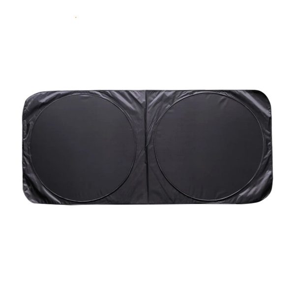 Automotive Window Sunshades With Storage Pouch