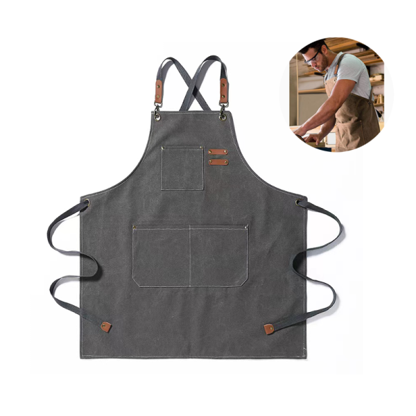 Canvas denim apron