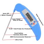 Instant Read Meat Thermometer For BBQ