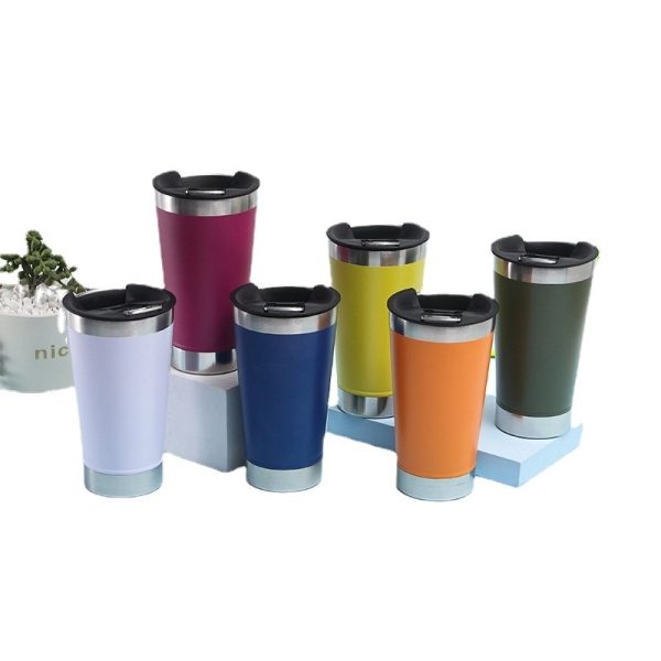 outdoor portable stainless steel beer mug and Vacuum cup