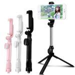 Retractable 1.9 meter selfie live tripod