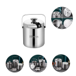 Double-Wall Stainless Steel Insulated Ice Bucket