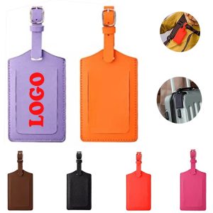 Pu Leather Luggage Tag