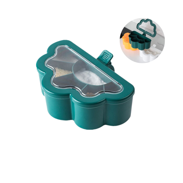 Compartmentalized Kitchen Seasoning Boxes