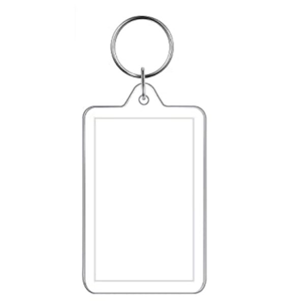 Photo Insert Blank Keyring