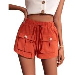 High Waisted Loose Casual Shorts