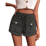 High Waisted Loose Casual Shorts