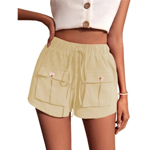 High Waisted Loose Casual Shorts