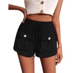 High Waisted Loose Casual Shorts