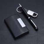 Gift Set Business Card Holder Caser Pen