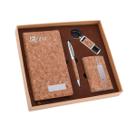 Cork Notebook & Pen Gift Set