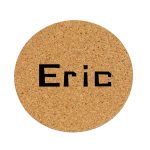 4" Round Cork Coaster