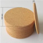 4" Round Cork Coaster