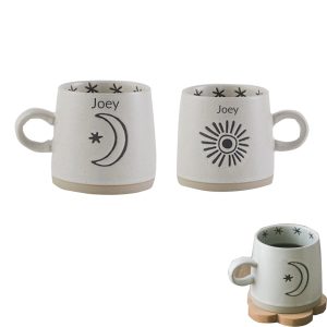 Retro Japanese Style Handmade Ceramic Coffee Mug