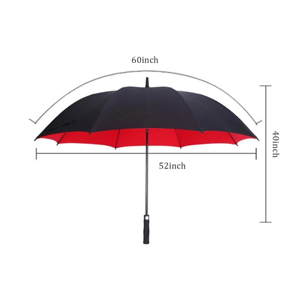 Two-Tone Inversion Golf Umbrella