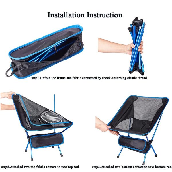 Folding Chair With Carry Bag