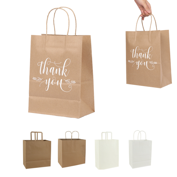 Paper Bags With Handles Bulk