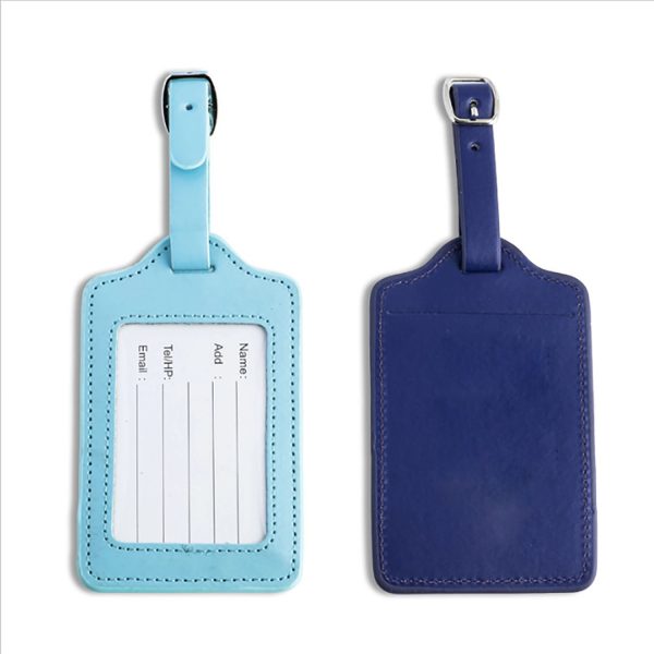 Leather Boarding Luggage Tag