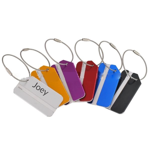 Aluminium Boarding Luggage Tag