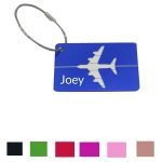 Aluminium Boarding Luggage Tag