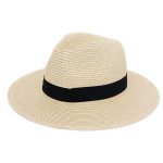 Straw Panama Curl Cap