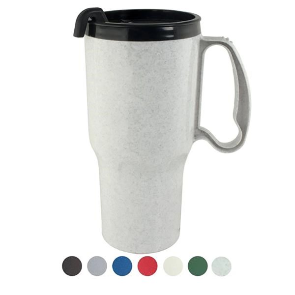 Sportster Insulated Mug With Spill-Resistant Lid