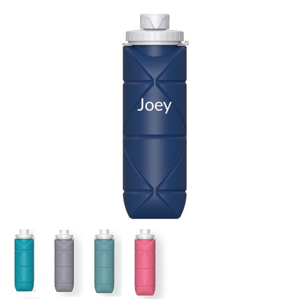 Collapsible Siliconce Leak-Proof Water Bottle