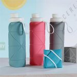 Collapsible Siliconce Leak-Proof Water Bottle