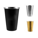 16 Oz Growl Stainless Pint Cups