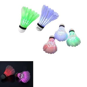 Badminton 4 Pack Tube Lighting Shuttlecocks