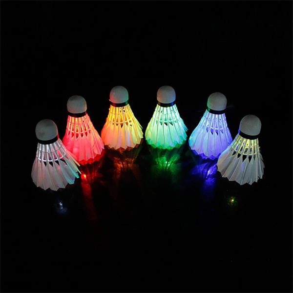 Badminton 4 Pack Tube Lighting Shuttlecocks